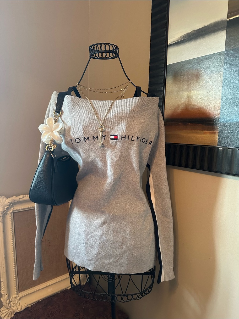 Tommy Hilfiger Long Sleeve Top 🩶